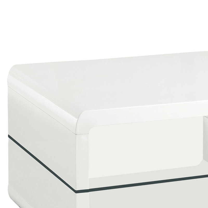 1-Shelf Rectangular Side End Table