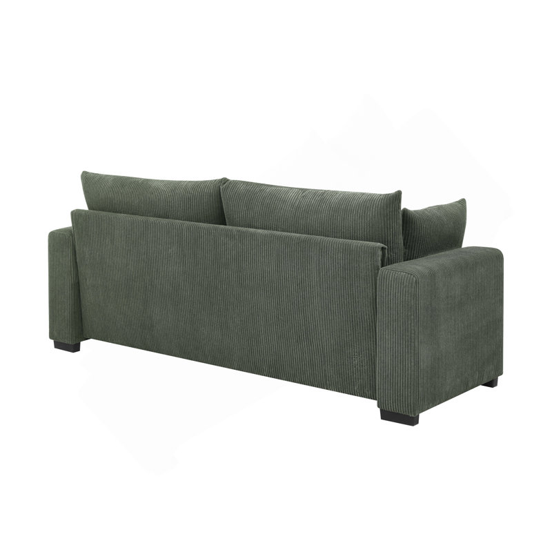 Sofa, Living Room Sofa, Loveseat, Green Couch, Modern Sofa, Green