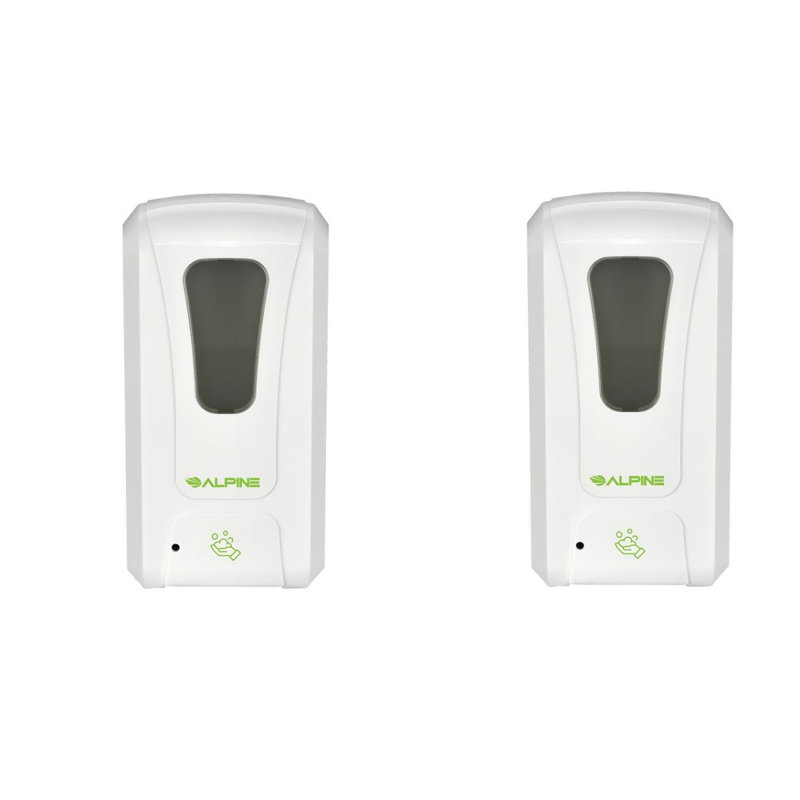 Wall Mount Automatic Gel Hand Soap Dispenser, White