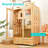 Rustic Style Solid Pine Cat House