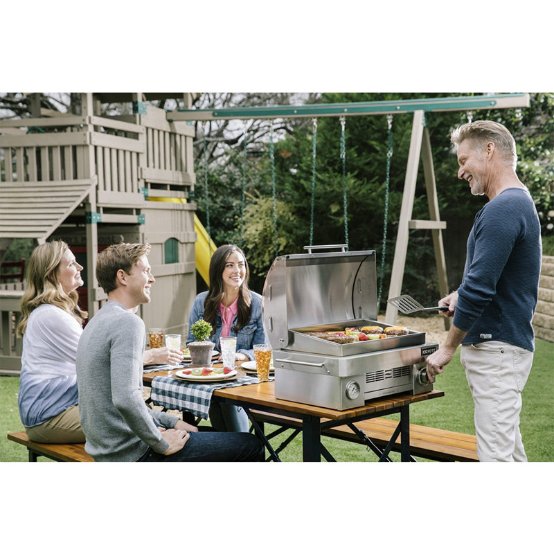 Coyote Outdoor Living Single Burner Portable Liquid Propane Gas Grill