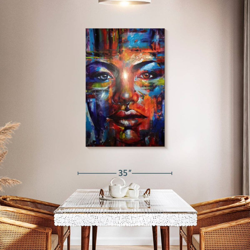 Leisha Skye, 45" H x 30" W