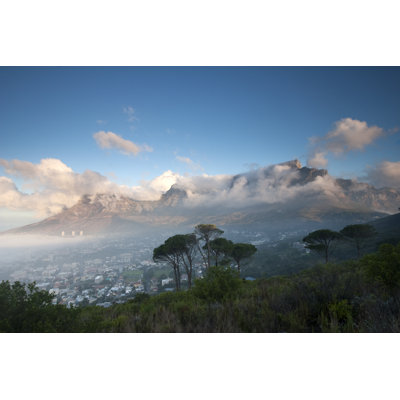 Cape Town 1 Piece Wrapped Canvas Wall Art