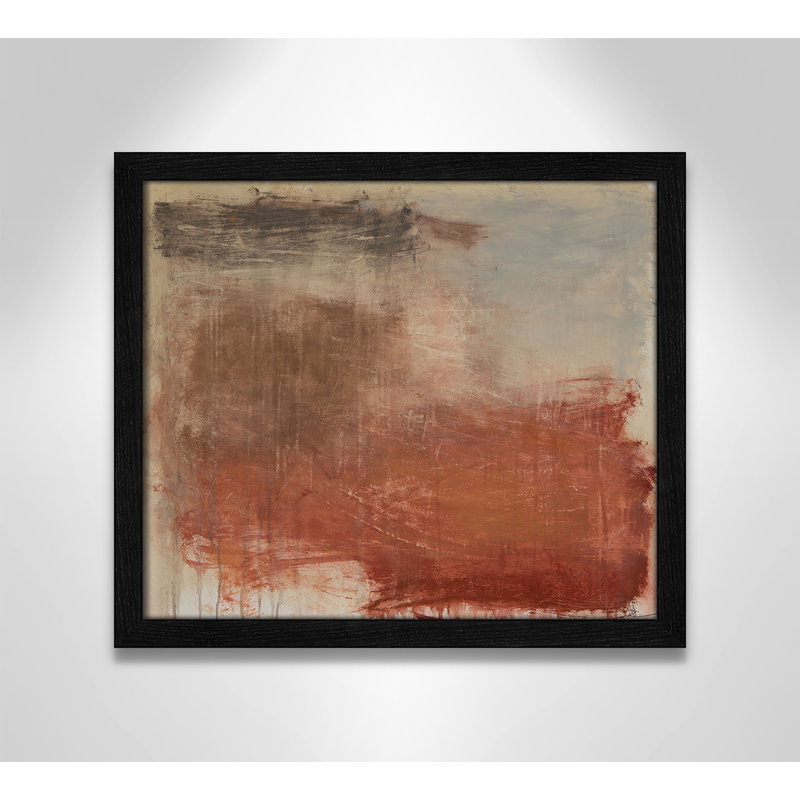 «Autumn Over The Rivera» par Casa Fine Arts, H 13 po x l 15 po x P 0,75 po, Reproduction encadrée sans passe-partout, Noir