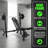 Heavy-Duty Collapsible Weight Bench With Squat Rack - 900 LBS Capacity All-In-One Training Station