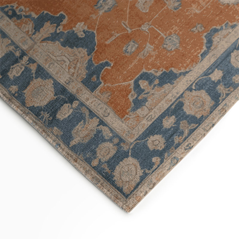 Tapis gris intérieur et extérieur surteint, Rectangle 5 pi x 7 pi