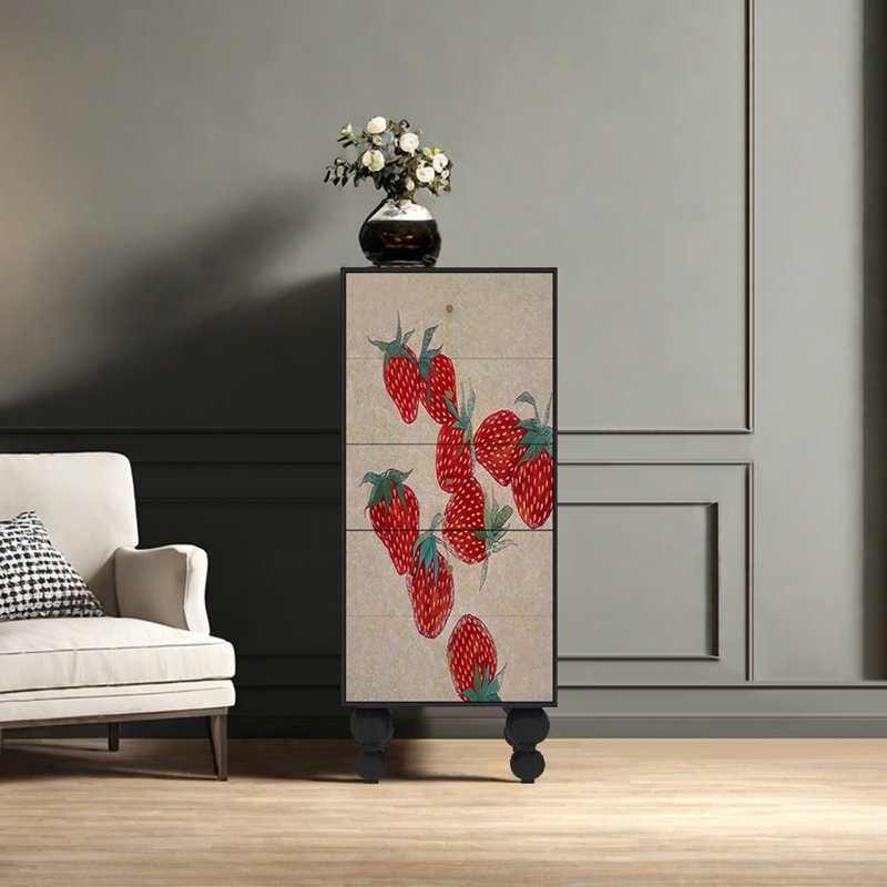 Armoire de décoration de rangement pour tiroirs ménagers