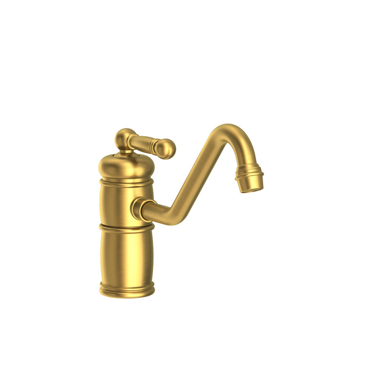 Nadya Single Handle Kitchen Faucet, Satin Brass (PVD)