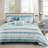 Piece Yellow Quilt Set With Embroidered Seashell Pillows - King-138410499-138410495