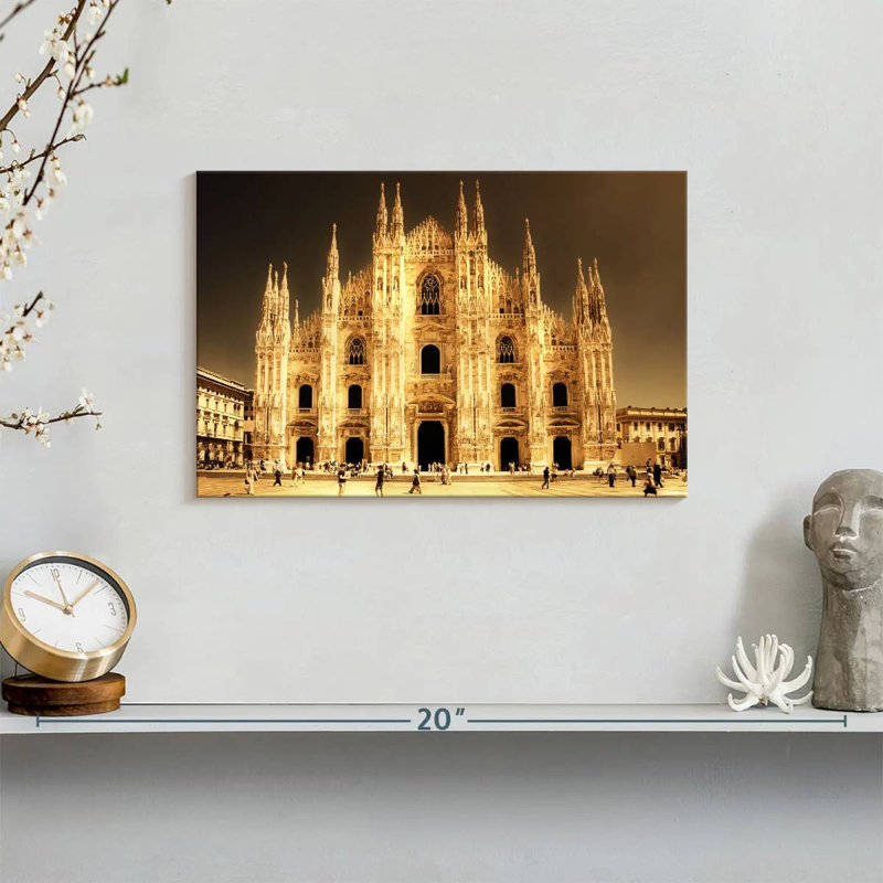 Ravi Gothic Milan Cathedral, 8" H x 12" W