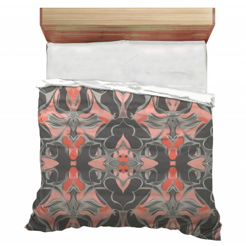 Floral Art Pastel Comforter, Twin Comforter
