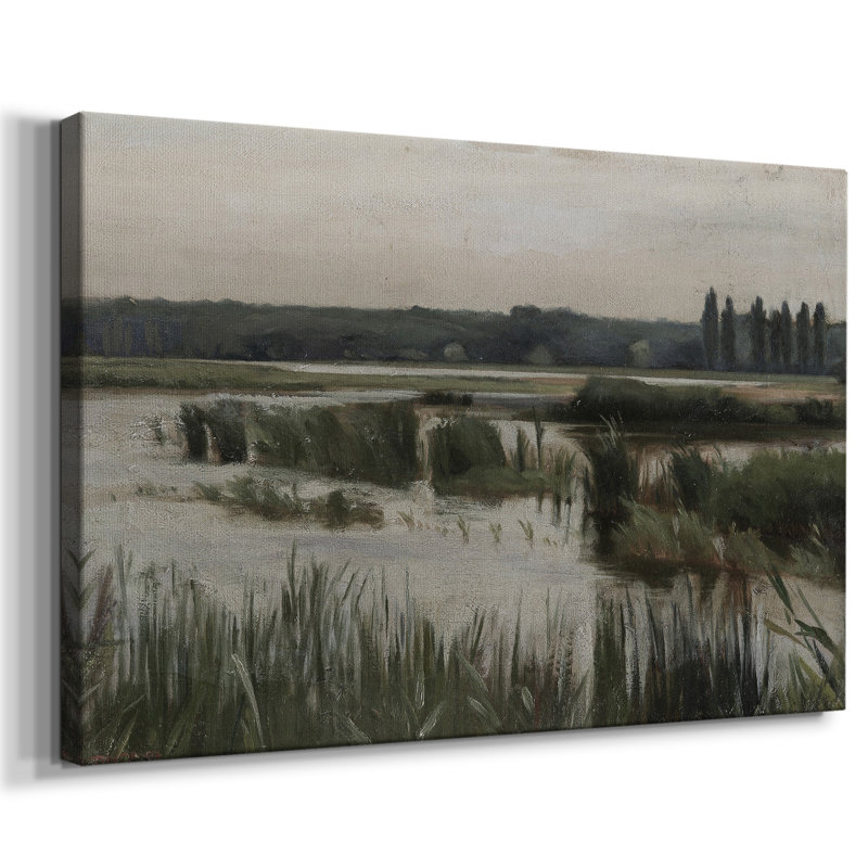 Paysage rétro - XLI, Wrapped Canvas, H 41 po x l 61 po x P 1,5 po