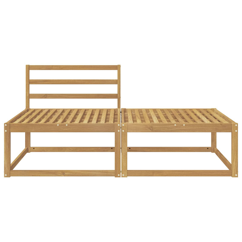 158cm Wide Straight Patio Sofa