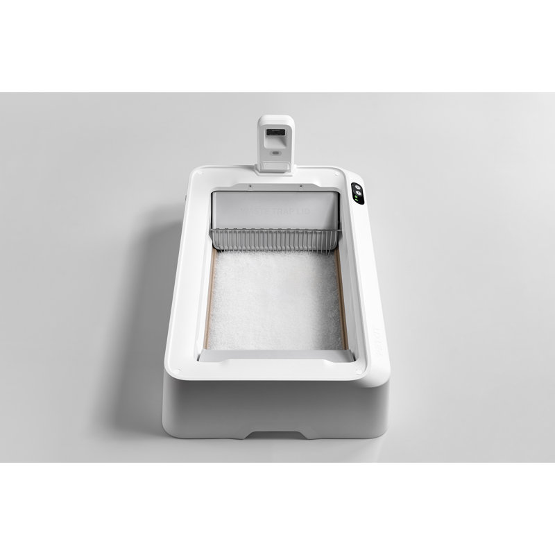 Purobot Crystal Duo Automatic Cat Litter Box with Camera