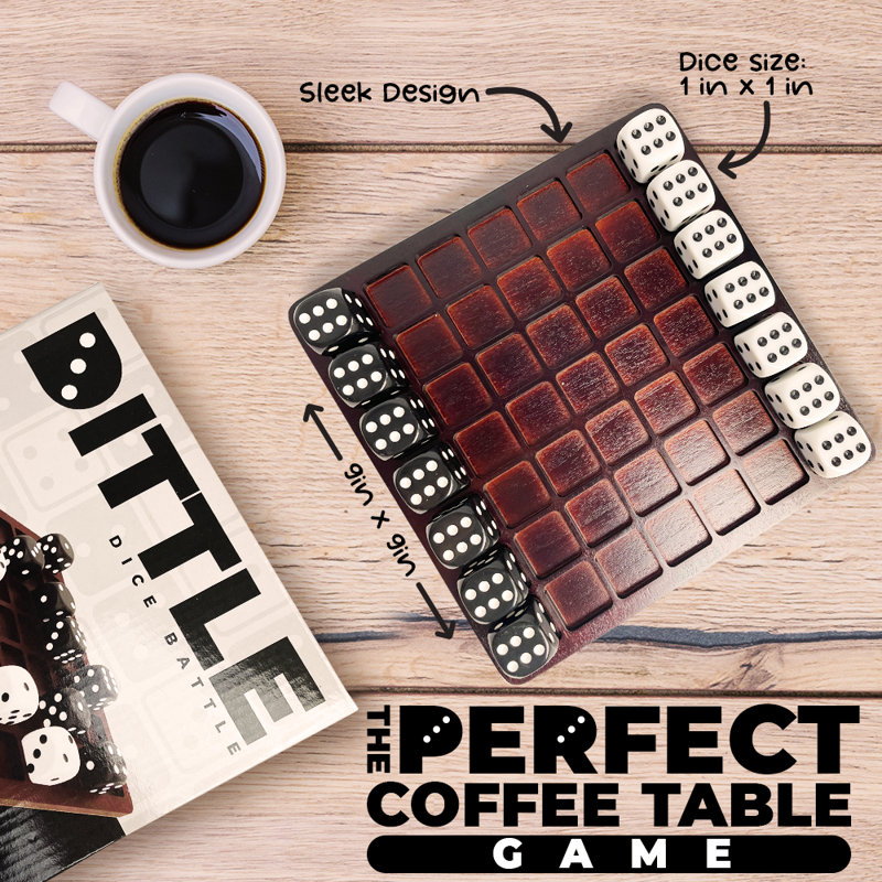 Dittle™ - Dice Battle Coffee Table Game