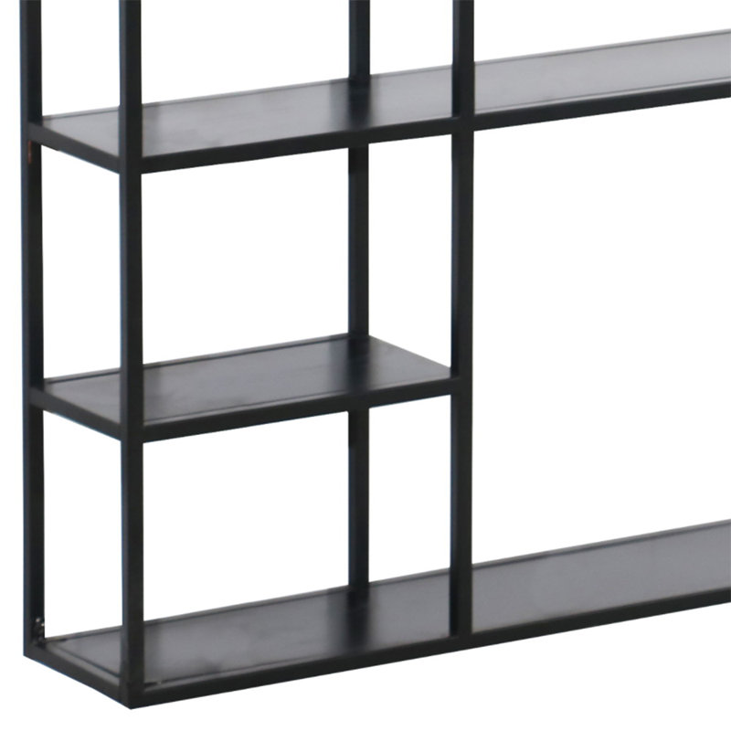 Aaban 3 Piece Metal Floating Shelf