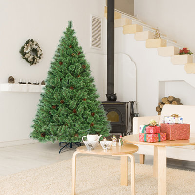72' Lighted Pine Christmas Tree