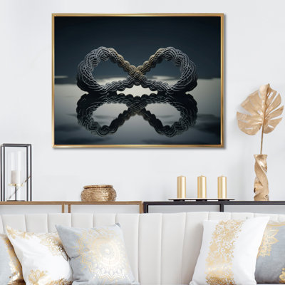 Quantum Infinity Futuristic 3D - Abstract Shapes Canvas Print