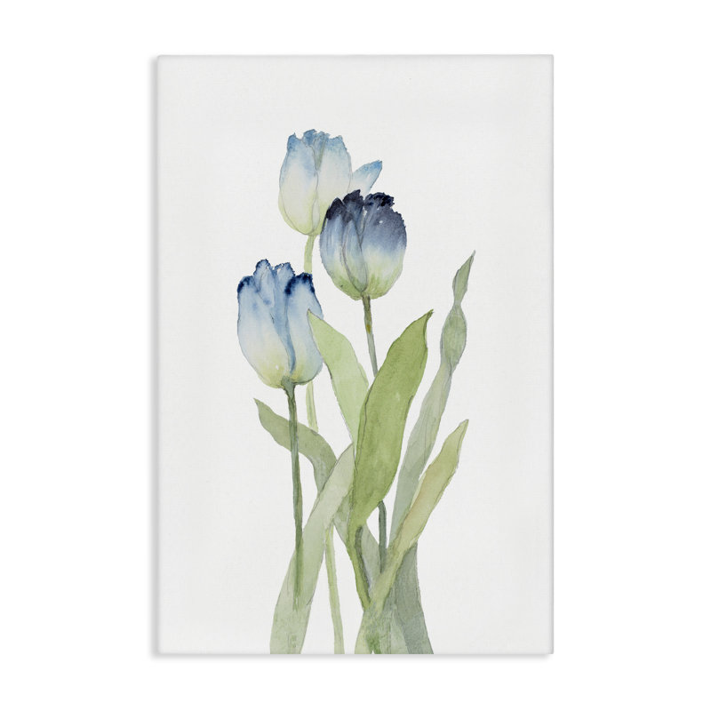 "Blue Garden Tulips" par Lanie Loreth, H 36 po x l 24 po