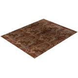 Overdyed One-of-a-Kind 8' 2" X 10' 3" Hand Knotted Area Rug