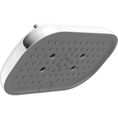 Delta 9-inch Oval Shower Head 6 Setting Chrome, 2.5 GPM