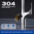 Single Handle Kitchen Faucet with Pull-Down Sprayer