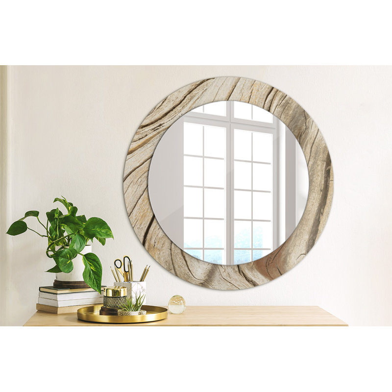 Huldar Glass Flat Wall Mirror