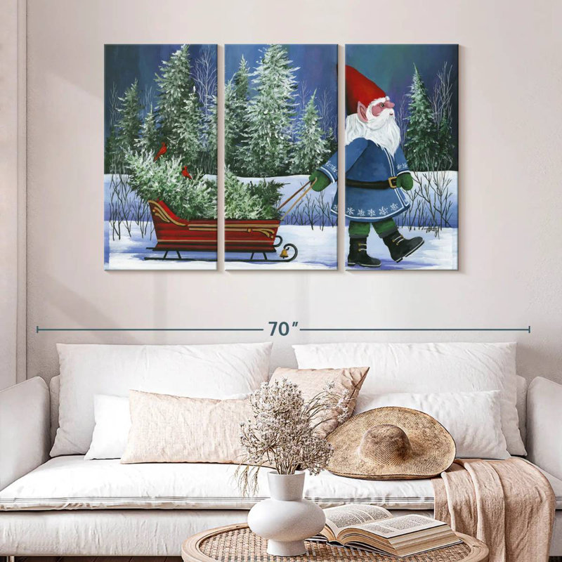 Kelan Nothern Gnome, 32" H x 50" W