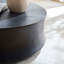 Table basse ronde en fibre de verre