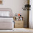 Modern Fluted Nightstand Bedside Table with Charging Station,Drawers and Open Storage Space for Bedroom-816371767-816371765
