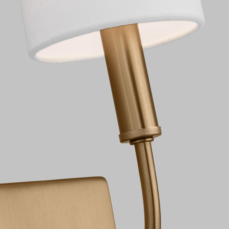 1 - Light Bath Sconce, Satin Brass