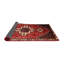 Tapis traditionnel rouge / brun-765661215