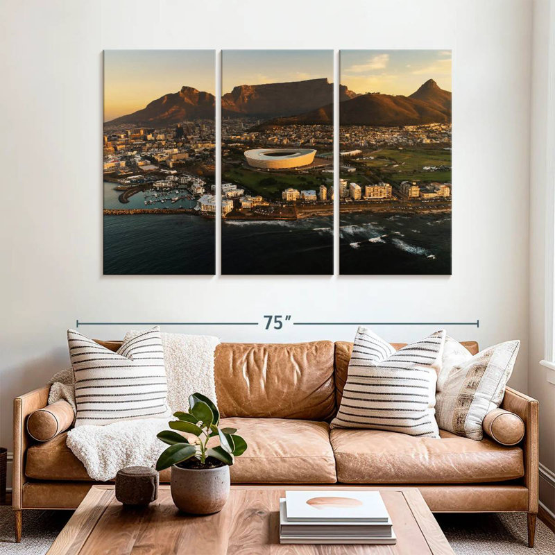 Rorry Cape Town Cityscape, 36" H x 57" W