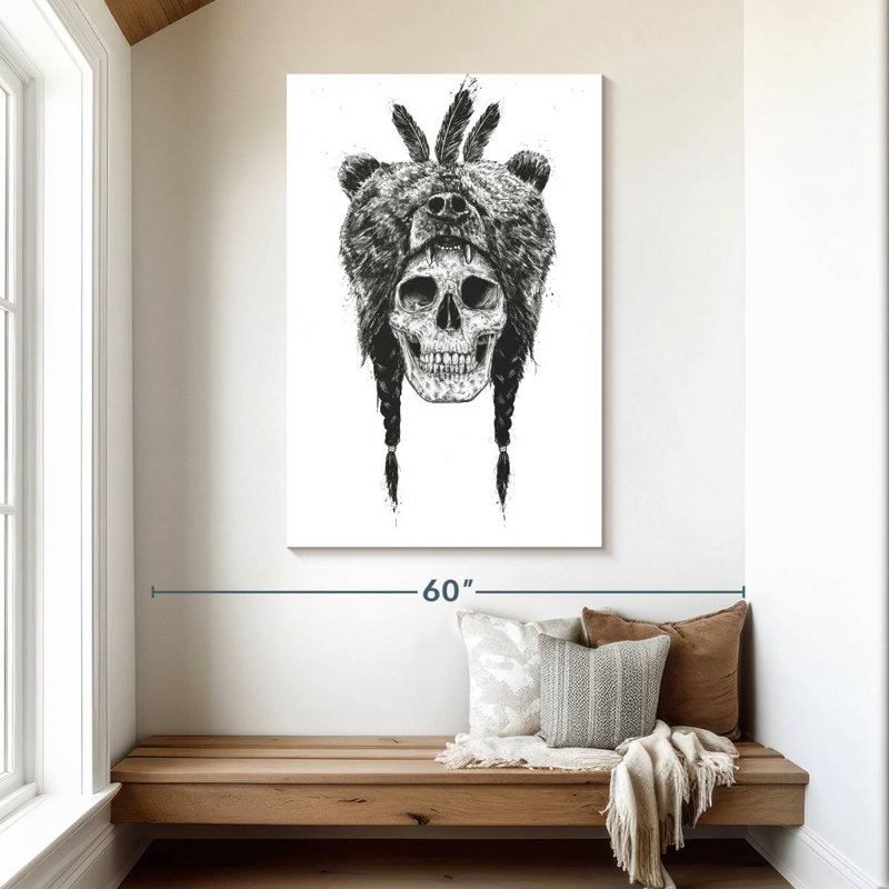 Kerner Dead Shaman, 48" H x 32" W