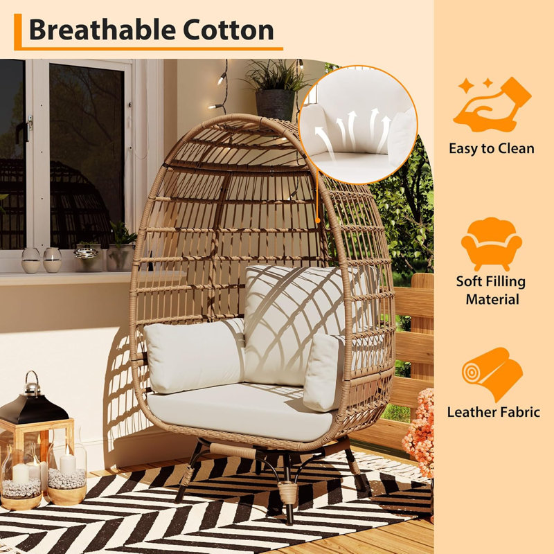 Wicker Outdoor Lounge Chair