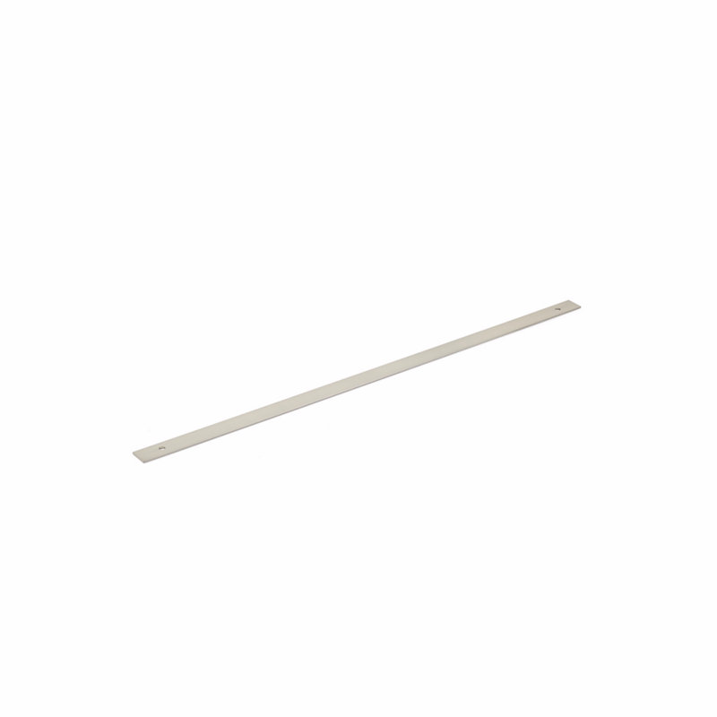 Pub House Pull Backplate, 25.5" H x 1" W, Signature Satin Brass