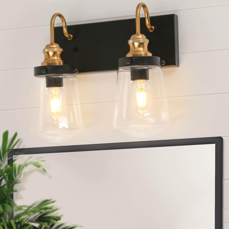 Abinayan Dimmable Vanity Light, 2-Light