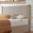 Braya Luxury Boucle Hydraulic Lift Up Storage Upholstered Platform Bedwith Rounded Bolster Design,Beige,Queen-123040672-123040675