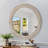 Rustic Round Wall Mirror