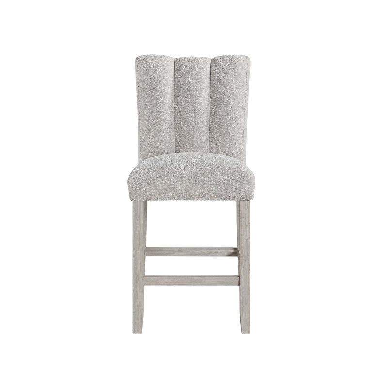 Transitional Style Bar Stools Set of Two