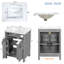 Magnifiques meubles-lavabos de salle de bain 24 po avec lavabo simple 24 po-426683614