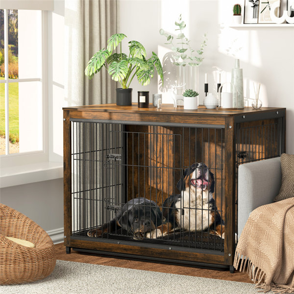 Tucker Murphy Pet™ Distressed Style Algunde Pet Crate & Reviews | Wayfair