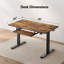 Iya Adjustable Metal Base Standing Desk-306922097