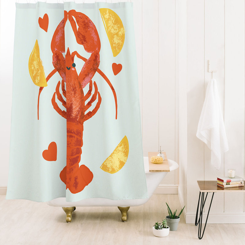 Rideau de douche Design by Spark Lob You Lobster