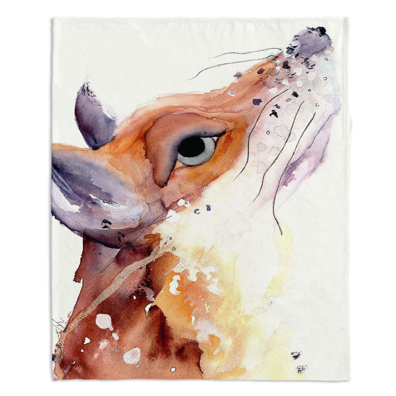 Hand Woven Throw Blanket, 51" x 60"