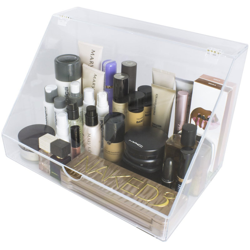 Organisateur de maquillage à étui d’exposition
