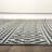 Rectangle Isael Geometric Black/Ivory Indoor & Outdoor Area Rug-425375033