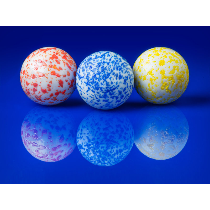 Marbles Print by Philippe Monthoux, Black Framed Paper, 24" H x 30" W
