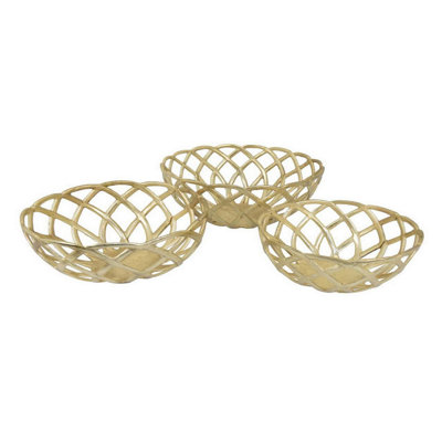 Benjara Lyna Decorative Basket
