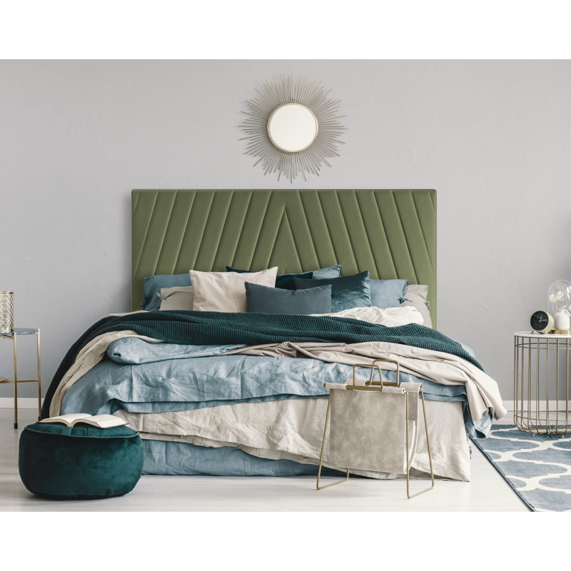Richborough Upholstered Headboard, Small Double (4'), Bordeaux